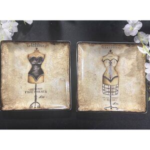 Set 2 Kimberly Poloson  Dress Forms Paris Lingerie Coiffures Trousseaux Burlesqu